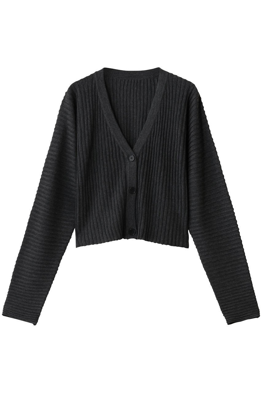 【アンクレイヴ/uncrave】のシアーストライプニット ドルマンカーディガン インテリア・キッズ・メンズ・レディースファッション・服の通販 founy(ファニー) 　ファッション　Fashion　レディースファッション　Fashion for Women　トップス・カットソー　Cut & Sew Tops　ニット　Knit Tops & Sweaters　カーディガン・羽織り　Layered Style Cardigans　アクリル　Acrylic Material　カーディガン　Cardigan, Knitwear　シアー　Sheer, See-Through　ショート　Short, Short Length　ストライプ　Stripe, Striped Pattern　ボーダー　Border, Stripe　チャコール|ID: prp329100004737439 ipo3291000000035513152