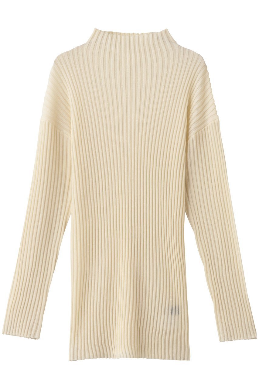 【アンクレイヴ/uncrave】のシアーストライプニット タートルトップス インテリア・キッズ・メンズ・レディースファッション・服の通販 founy(ファニー) 　ファッション　Fashion　レディースファッション　Fashion for Women　トップス・カットソー　Cut & Sew Tops　ニット　Knit Tops & Sweaters　カジュアルプルオーバー・ニットトップス　Pullovers & Knit Tops / Casual Pullovers　アクリル　Acrylic Material　インナー　Innerwear　シアー　Sheer, See-Through　ストライプ　Stripe, Striped Pattern　ボーダー　Border, Stripe　オフ|ID: prp329100004737440 ipo3291000000035513164