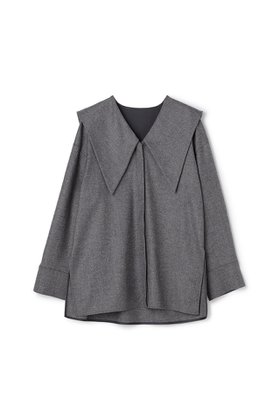 【アンクレイヴ/uncrave】のフランネル BIGカラーシャツ 人気、トレンドファッション・服の通販 founy(ファニー) ファッション Fashion レディースファッション Fashion for Women トップス・カットソー Cut & Sew Tops シャツ・ブラウス・オフィスカジュアル Elegant Blouses & Button-Ups インナー Innerwear ジャケット Jacket, Outerwear スリーブ Sleeve, Long Sleeve / Short Sleeve タートル Turtleneck, Turtle Collar ドレス Dress, One-Piece ビッグ Big, Oversized ロング Long, Long-Length 新作・新入荷 New Arrivals / New In |ID:prp329100004737442