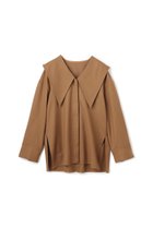 【アンクレイヴ/uncrave】のフランネル BIGカラーシャツ キャメル|ID:prp329100004737442