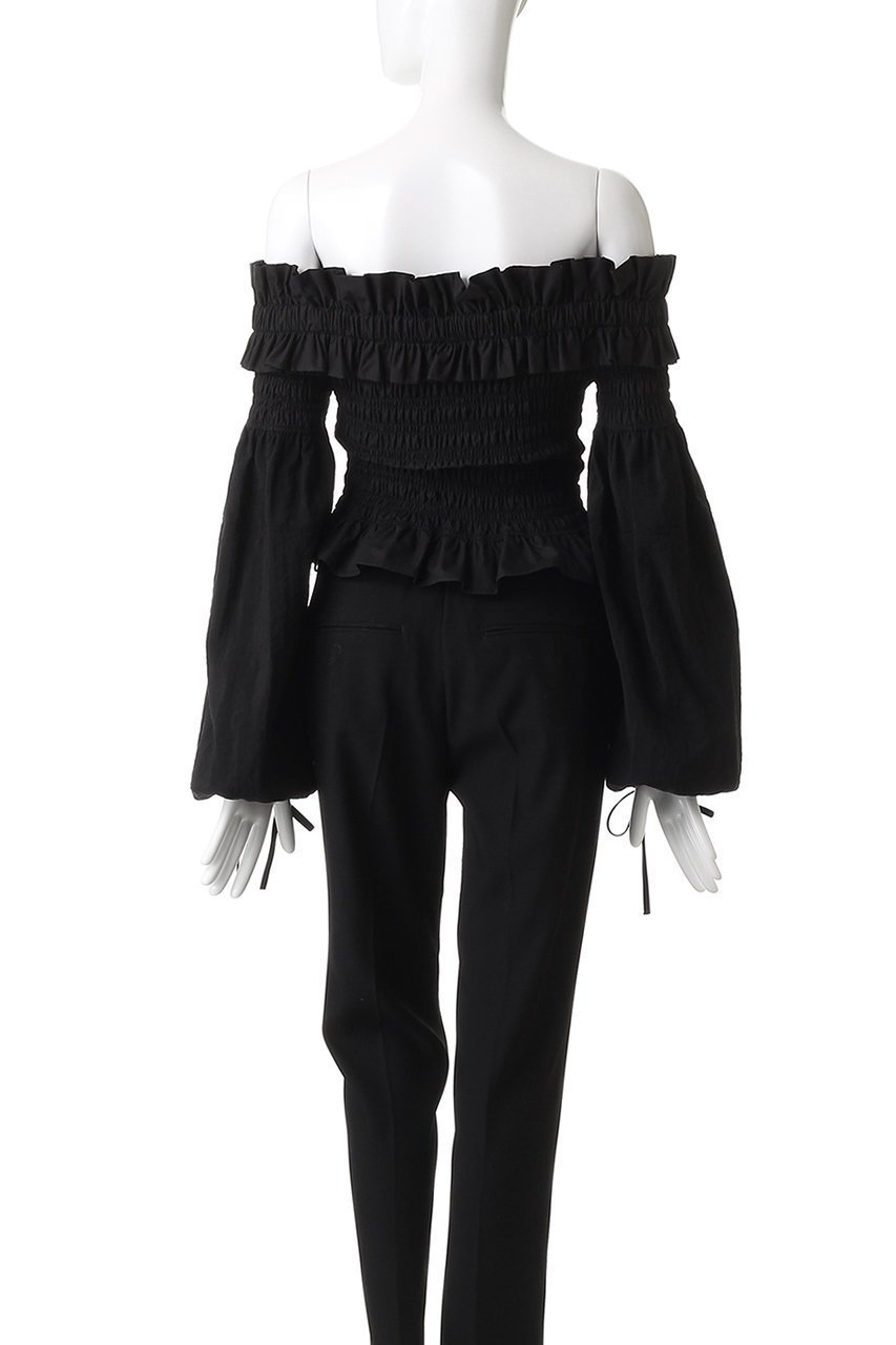 【レモンプレット/Lemonplet】のDUCHESSE TOP 人気、トレンドファッション・服の通販 founy(ファニー) ファッション Fashion レディースファッション Fashion for Women トップス・カットソー Cut & Sew Tops シャツ・ブラウス・オフィスカジュアル Elegant Blouses & Button-Ups ギャザー Gathered, Ruffled スリーブ Sleeve, Long Sleeve / Short Sleeve フェミニン Feminine, Girly フリル Frill, Ruffle ボトム Bottoms, Lower Wear リボン Ribbon, Bow ロング Long, Long-Length other-4|ID: prp329100004737445 ipo3291000000034219475