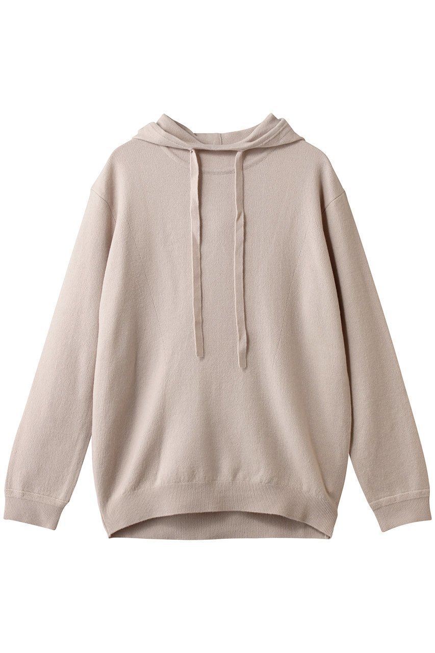 【レモンプレット/Lemonplet】のKNIT BEGE HOODED TOP 人気、トレンドファッション・服の通販 founy(ファニー) 　ファッション　Fashion　レディースファッション　Fashion for Women　トップス・カットソー　Cut & Sew Tops　ニット　Knit Tops & Sweaters　レディースパーカー・カジュアルフーディー　Casual Hoodies & Sweatshirts　コンパクト　Compact, Small Size　シンプル　Simple, Minimal　パーカー　Hoodie, Parka　新作・新入荷　New Arrivals / New In　A/W・秋冬　Autumn/Winter　 other-1|ID: prp329100004737446 ipo3291000000034219477