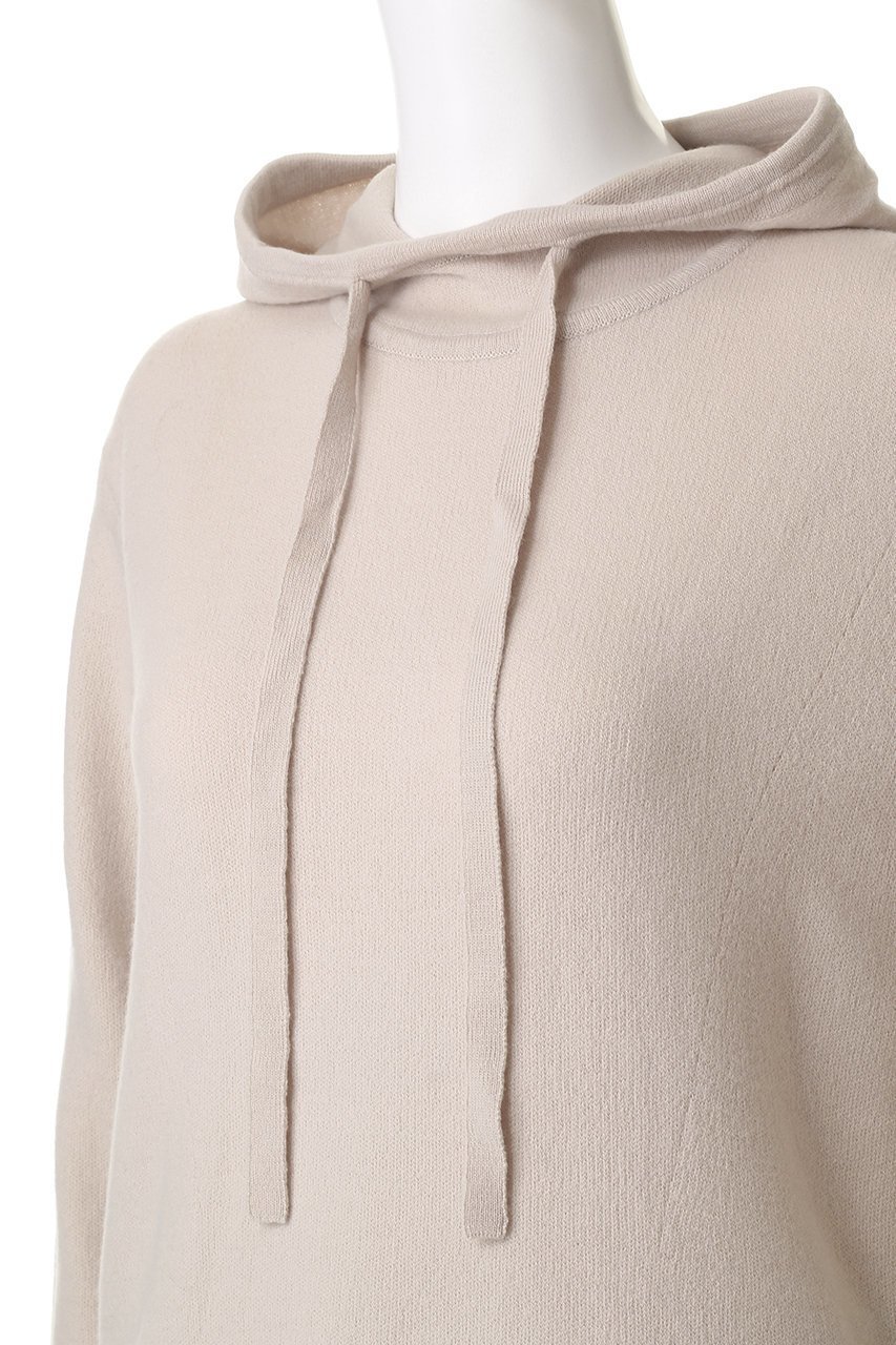 【レモンプレット/Lemonplet】のKNIT BEGE HOODED TOP 人気、トレンドファッション・服の通販 founy(ファニー) 　ファッション　Fashion　レディースファッション　Fashion for Women　トップス・カットソー　Cut & Sew Tops　ニット　Knit Tops & Sweaters　レディースパーカー・カジュアルフーディー　Casual Hoodies & Sweatshirts　コンパクト　Compact, Small Size　シンプル　Simple, Minimal　パーカー　Hoodie, Parka　新作・新入荷　New Arrivals / New In　A/W・秋冬　Autumn/Winter　other-5|ID: prp329100004737446 ipo3291000000034219486
