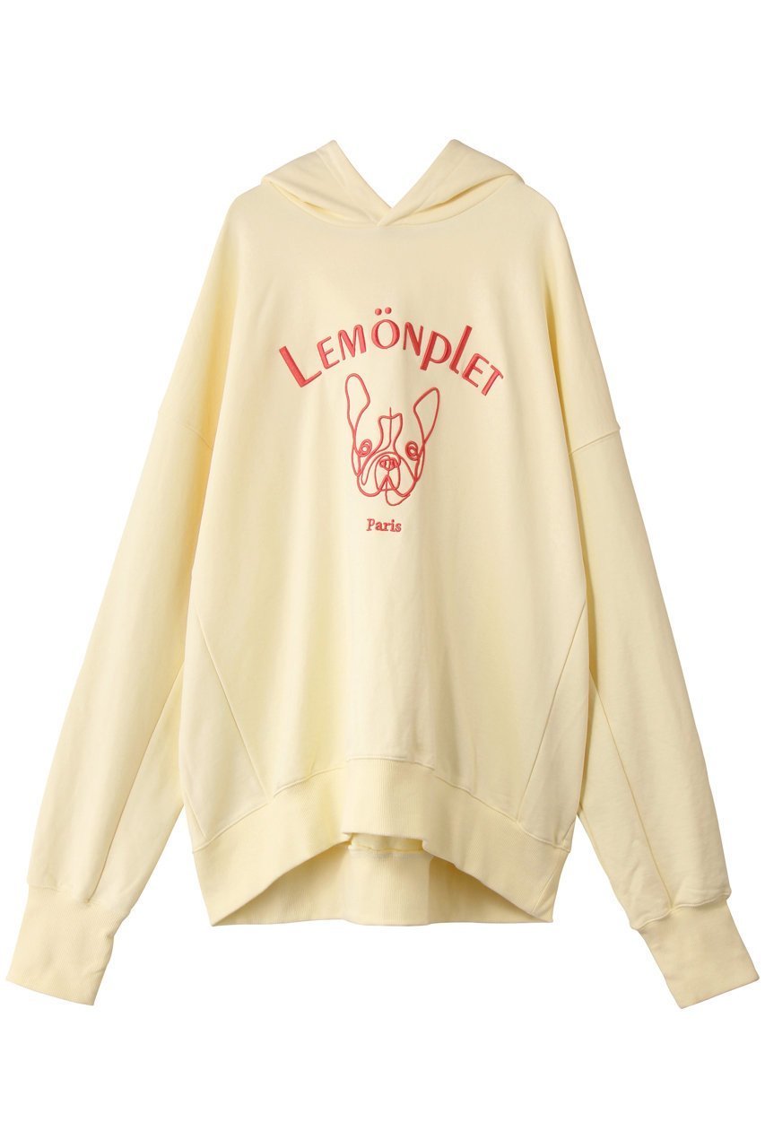 【レモンプレット/Lemonplet】のAIGIS HOODED SWEATSHIRT インテリア・キッズ・メンズ・レディースファッション・服の通販 founy(ファニー) 　ファッション　Fashion　レディースファッション　Fashion for Women　トップス・カットソー　Cut & Sew Tops　シャツ・ブラウス・オフィスカジュアル　Elegant Blouses & Button-Ups　レディースパーカー・カジュアルフーディー　Casual Hoodies & Sweatshirts　ロングTシャツ・Tシャツ　Longline T-Shirts & Tees　スウェット・クルーネックトップス　Sweatshirts & Crewnecks / Relaxed Fit Sweat Tops　カットソー・ベーシックTシャツ　Cut-and-Sewn Tops / Stretch Tees & Basics　おすすめ　Recommended / Our Picks　スウェット / スエット　Sweatshirt, Sweatwear　デニム　Denim, Jeans Material　ボトム　Bottoms, Lower Wear　ミルク バナナ|ID: prp329100004737455 ipo3291000000035801002