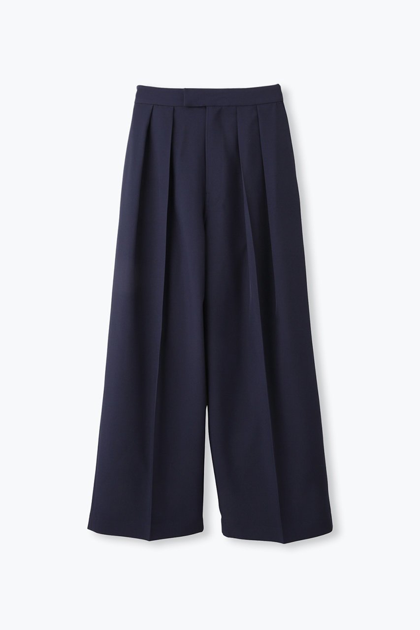 【レリル/lelill】のSUPER WIDE TROUSERS / トラウザーパンツ インテリア・キッズ・メンズ・レディースファッション・服の通販 founy(ファニー) 　ファッション　Fashion　レディースファッション　Fashion for Women　パンツ　Pants & Trousers　ビジネス 仕事 通勤　Business / Work / Commuting　新作・新入荷　New Arrivals / New In　ネイビー|ID: prp329100004737462 ipo3291000000034219573