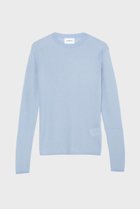 【スタニングルアー/STUNNING LURE】のrカシミヤリブプルオーバー 人気、トレンドファッション・服の通販 founy(ファニー) ファッション Fashion レディースファッション Fashion for Women トップス・カットソー Cut & Sew Tops ニット Knit Tops & Sweaters カジュアルプルオーバー・ニットトップス Pullovers & Knit Tops / Casual Pullovers エアリー Airy Texture 再入荷 Restock / Back in Stock thumbnail ライトブルー|ID: prp329100004737468 ipo3291000000034387300