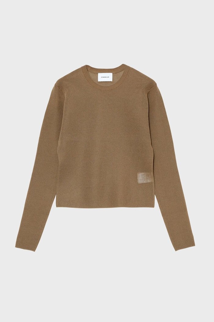 【スタニングルアー/STUNNING LURE】のスムースニットロンT インテリア・キッズ・メンズ・レディースファッション・服の通販 founy(ファニー) https://founy.com/ ファッション Fashion レディースファッション Fashion for Women トップス・カットソー Cut & Sew Tops ニット Knit Tops & Sweaters シャツ・ブラウス・オフィスカジュアル Elegant Blouses & Button-Ups ロングTシャツ・Tシャツ Longline T-Shirts & Tees カットソー・ベーシックTシャツ Cut-and-Sewn Tops / Stretch Tees & Basics シンプル Simple, Minimal スリーブ Sleeve, Long Sleeve / Short Sleeve ロング Long, Long-Length |ID: prp329100004737470 ipo3291000000034219645