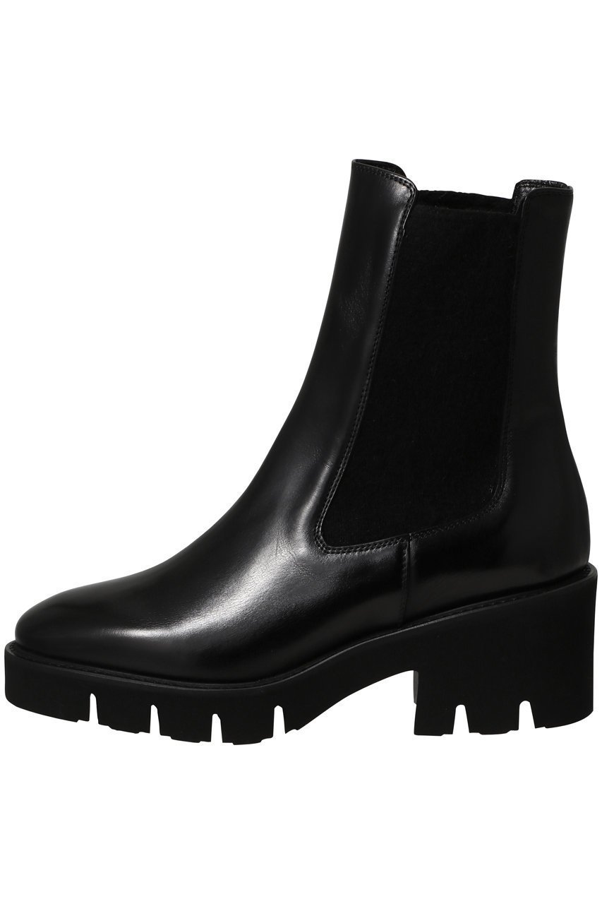 【ルカグロッシ/LucaGrossi】の厚底サイドフェルトゴアブーツ 人気、トレンドファッション・服の通販 founy(ファニー) 　ファッション　Fashion　レディースファッション　Fashion for Women　ショート　Short, Short Length　フェルト　Felt, Felt Fabric　ベーシック　Basic, Essential　厚底　Platform Shoes　新作・新入荷　New Arrivals / New In　 other-1|ID: prp329100004737475 ipo3291000000034219685