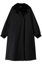【ミズイロ インド/mizuiro ind】のback boa coat コート black|ID:prp329100004737496