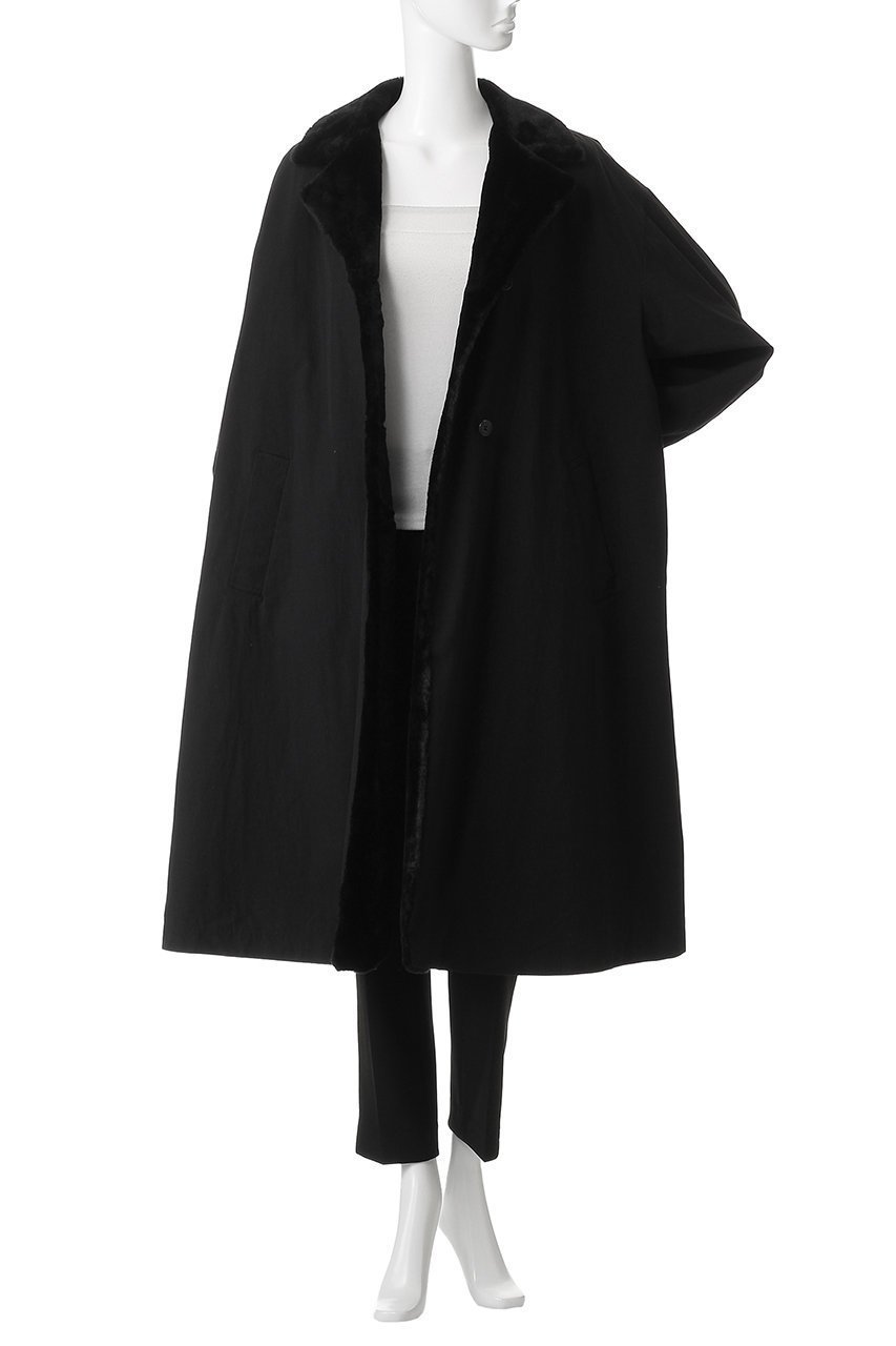 【ミズイロ インド/mizuiro ind】のback boa coat コート 人気、トレンドファッション・服の通販 founy(ファニー) 　ファッション　Fashion　レディースファッション　Fashion for Women　アウター　Coat / Outerwear Collection　コート・ロングコート・ピーコート　Long Coats, Peacoats & More　バランス　Balance, Style Balance　リュクス　Luxury, Elegant, High-End, Chic　ロング　Long, Long-Length　エレガント 上品　Elegant　新作・新入荷　New Arrivals / New In　A/W・秋冬　Autumn/Winter　other-8|ID: prp329100004737496 ipo3291000000034219825