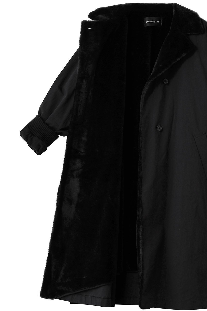 【ミズイロ インド/mizuiro ind】のバックボアコート 人気、トレンドファッション・服の通販 founy(ファニー) ファッション Fashion レディースファッション Fashion for Women アウター Coat / Outerwear Collection コート・ロングコート・ピーコート Long Coats, Peacoats & More バランス Balance, Style Balance リュクス Luxury, Elegant, High-End, Chic ロング Long, Long-Length エレガント 上品 Elegant A/W・秋冬 Autumn/Winter other-6|ID: prp329100004737496 ipo3291000000035900195