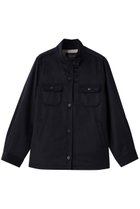 【ミズイロ インド/mizuiro ind】のback boa shirt JK ジャケット navy|ID:prp329100004737498