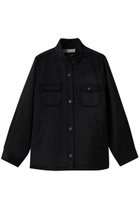 【ミズイロ インド/mizuiro ind】のback boa shirt JK ジャケット black|ID:prp329100004737498