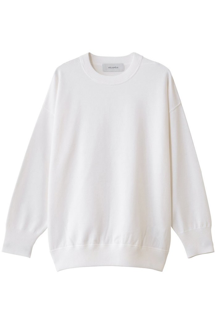 【エリオポール/heliopole】のサイドVガセットニット インテリア・キッズ・メンズ・レディースファッション・服の通販 founy(ファニー) https://founy.com/ ファッション Fashion レディースファッション Fashion for Women トップス・カットソー Cut & Sew Tops ニット Knit Tops & Sweaters カジュアルプルオーバー・ニットトップス Pullovers & Knit Tops / Casual Pullovers シンプル Simple, Minimal スウェット / スエット Sweatshirt, Sweatwear ハイネック High Neck, Mock Neck ベーシック Basic, Essential |ID: prp329100004737506 ipo3291000000035940436