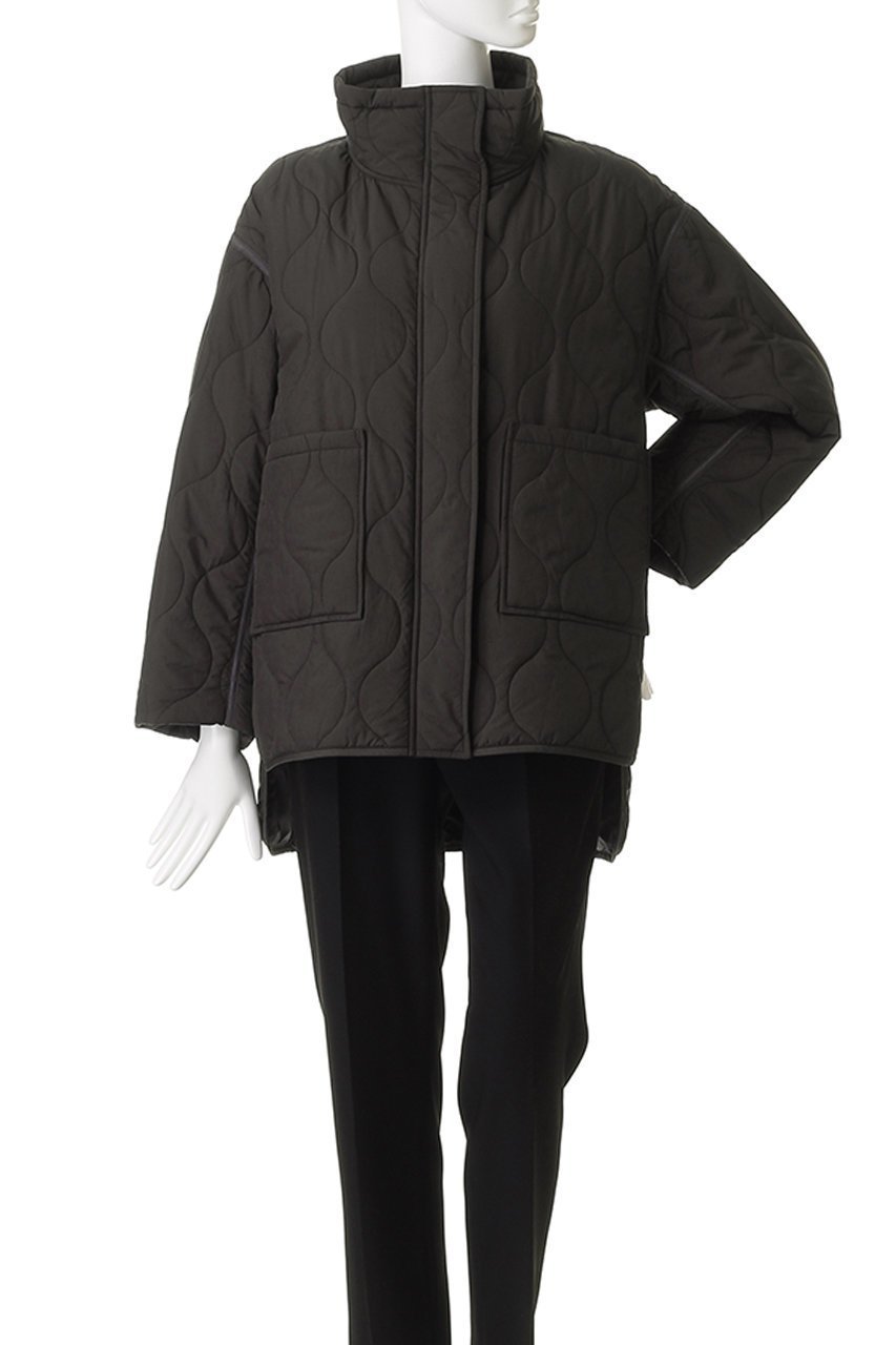 【エリオポール/heliopole】のキルテッドミリタリーブルゾン 人気、トレンドファッション・服の通販 founy(ファニー) 　ファッション　Fashion　レディースファッション　Fashion for Women　アウター　Coat / Outerwear Collection　レディースジャケット・軽アウター　Jackets　ブルゾンジャケット・スポーティアウター　Blouson Jackets　キルティング　Quilted, Quilting　ジャケット　Jacket, Outerwear　スタンド　Stand Collar, Upright Stand　ブルゾン　Blouson, Bomber Jacket　ミリタリー　Military, Army Style　モダン　Modern, Contemporary　新作・新入荷　New Arrivals / New In　other-2|ID: prp329100004737508 ipo3291000000034219900