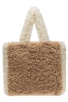【レモンプレット/Lemonplet】のFAUX FUR PHRYNE ECO BAG BEIGE&CREAM|ID:prp329100004737518
