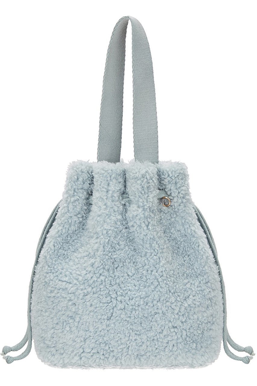 【レモンプレット/Lemonplet】のFAUX FUR BENE BUCKET BAG インテリア・キッズ・メンズ・レディースファッション・服の通販 founy(ファニー) 　ファッション　Fashion　レディースファッション　Fashion for Women　バッグ　Bags　バケツ　Bucket, Bucket Style　フェイクファー　Faux Fur, Imitation Fur　ラップ　Wrap, Wrap Design　再入荷　Restock / Back in Stock　MINT|ID: prp329100004737519 ipo3291000000034219975