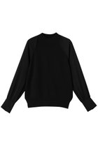 【ベイジ,/BEIGE,】のLECERF(ルセルフ)/異素材ドッキングストレッチニット Black|ID:prp329100004737521