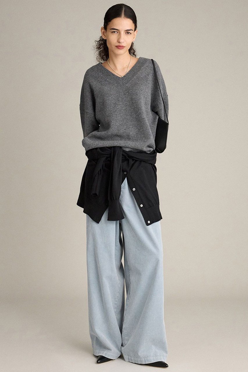 【ブリル/BRILL】のブリットウールVネックプルオーバー 人気、トレンドファッション・服の通販 founy(ファニー) 　ファッション　Fashion　レディースファッション　Fashion for Women　トップス・カットソー　Cut & Sew Tops　ニット　Knit Tops & Sweaters　カジュアルプルオーバー・ニットトップス　Pullovers & Knit Tops / Casual Pullovers　Vネックトップス　V-Neck Tops / V-Cut Neckline Shirts　シンプル　Simple, Minimal　エレガント 上品　Elegant　other-6|ID: prp329100004737523 ipo3291000000035295962