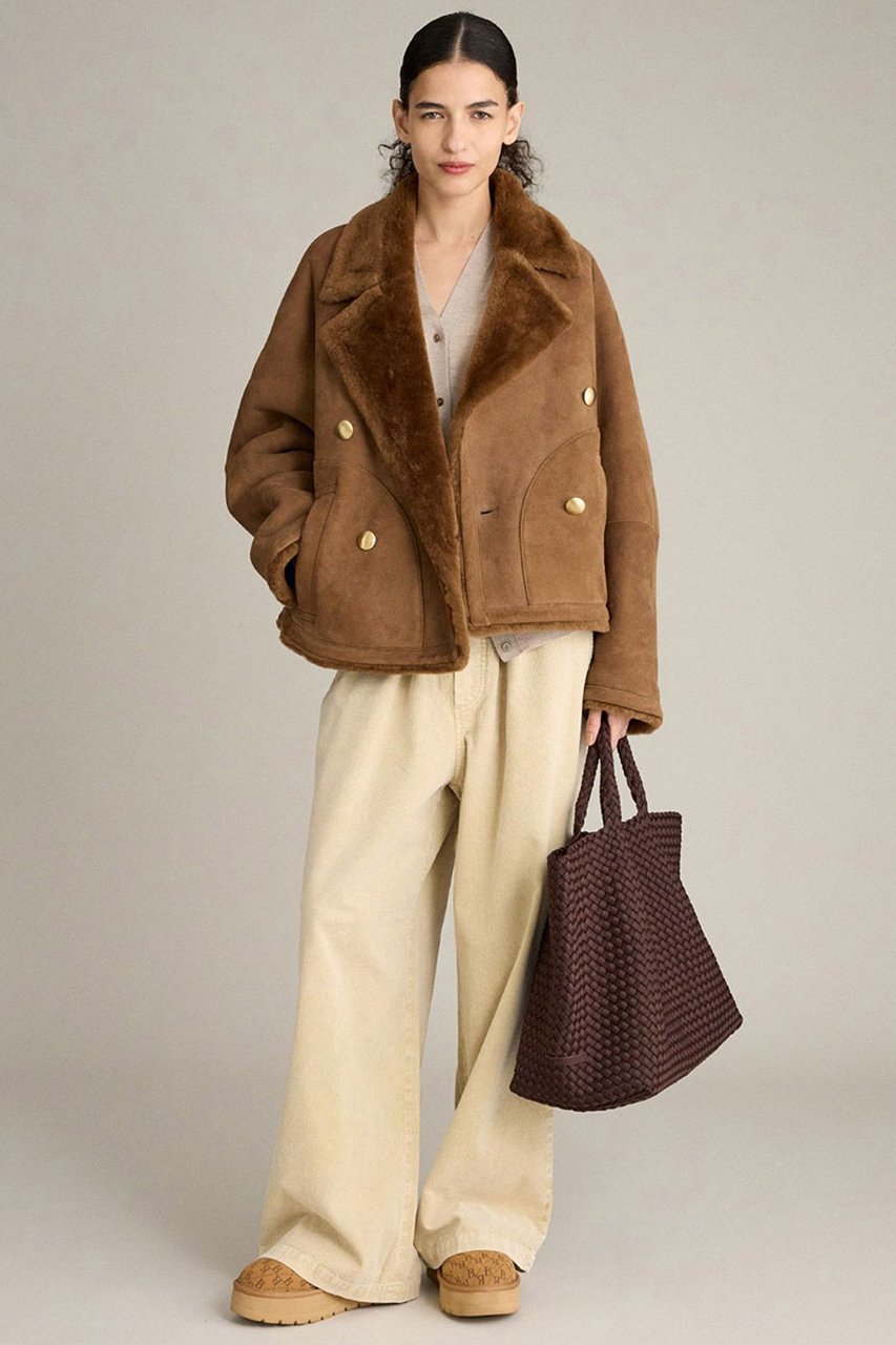 【ブリル/BRILL】のMERINNOムートンコート 人気、トレンドファッション・服の通販 founy(ファニー) 　ファッション　Fashion　レディースファッション　Fashion for Women　アウター　Coat / Outerwear Collection　コート・ロングコート・ピーコート　Long Coats, Peacoats & More　ショート　Short, Short Length　ムートン　Shearling, Mouton　冬　Winter / This Winter　新作・新入荷　New Arrivals / New In　other-6|ID: prp329100004737524 ipo3291000000034220019