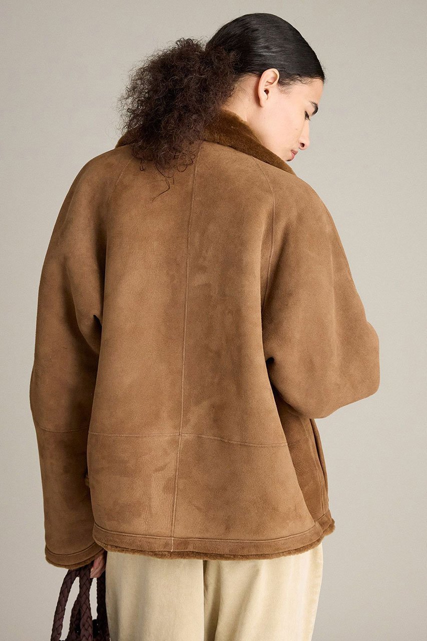 【ブリル/BRILL】のMERINNOムートンコート 人気、トレンドファッション・服の通販 founy(ファニー) 　ファッション　Fashion　レディースファッション　Fashion for Women　アウター　Coat / Outerwear Collection　コート・ロングコート・ピーコート　Long Coats, Peacoats & More　ショート　Short, Short Length　ムートン　Shearling, Mouton　冬　Winter / This Winter　other-4|ID: prp329100004737524 ipo3291000000035940497