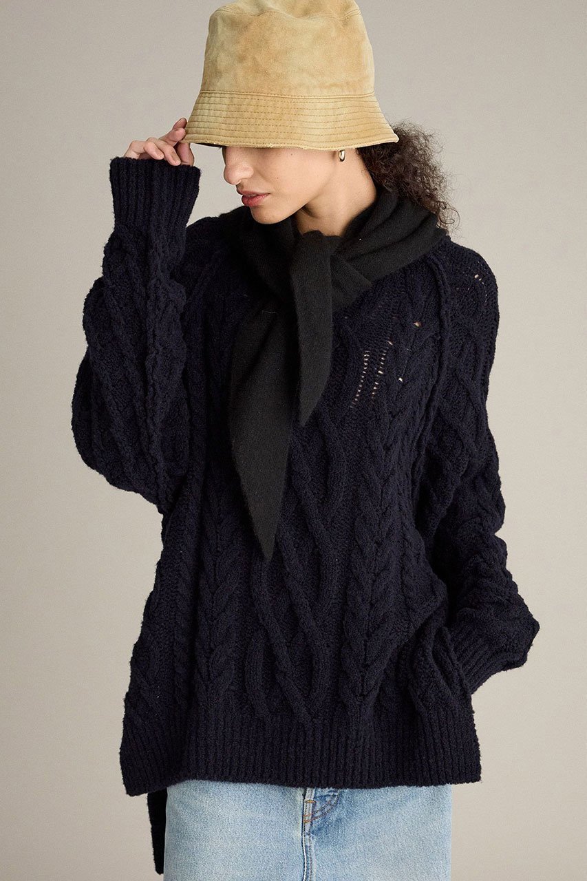 【ブリル/BRILL】のケーブルスリットプルオーバー 人気、トレンドファッション・服の通販 founy(ファニー) 　ファッション　Fashion　レディースファッション　Fashion for Women　トップス・カットソー　Cut & Sew Tops　ニット　Knit Tops & Sweaters　カジュアルプルオーバー・ニットトップス　Pullovers & Knit Tops / Casual Pullovers　新作・新入荷　New Arrivals / New In　秋　Autumn　other-2|ID: prp329100004737526 ipo3291000000034220038