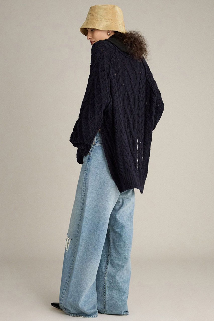 【ブリル/BRILL】のケーブルスリットプルオーバー 人気、トレンドファッション・服の通販 founy(ファニー) 　ファッション　Fashion　レディースファッション　Fashion for Women　トップス・カットソー　Cut & Sew Tops　ニット　Knit Tops & Sweaters　カジュアルプルオーバー・ニットトップス　Pullovers & Knit Tops / Casual Pullovers　新作・新入荷　New Arrivals / New In　秋　Autumn　other-7|ID: prp329100004737526 ipo3291000000034220046