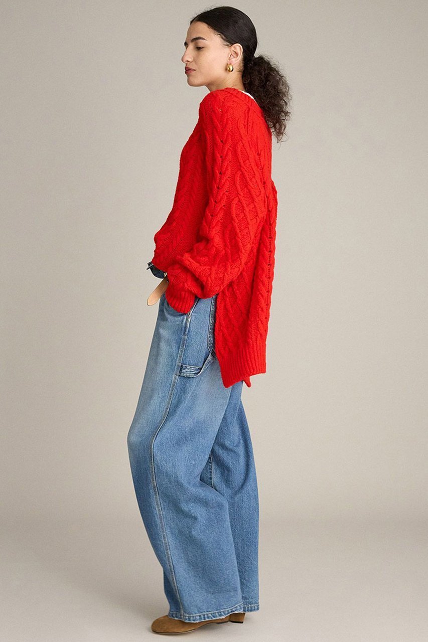 【ブリル/BRILL】のケーブルスリットプルオーバー 人気、トレンドファッション・服の通販 founy(ファニー) 　ファッション　Fashion　レディースファッション　Fashion for Women　トップス・カットソー　Cut & Sew Tops　ニット　Knit Tops & Sweaters　カジュアルプルオーバー・ニットトップス　Pullovers & Knit Tops / Casual Pullovers　秋　Autumn　other-6|ID: prp329100004737526 ipo3291000000035483694