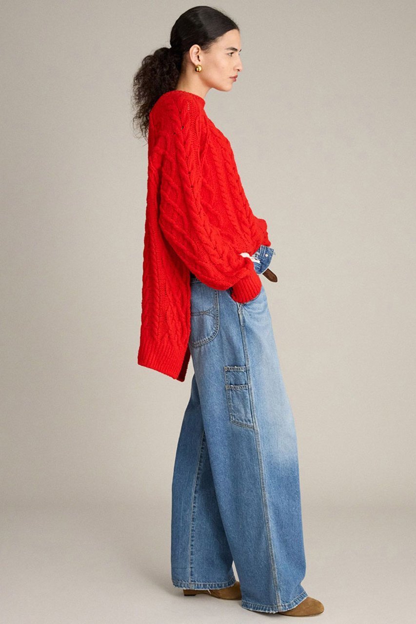 【ブリル/BRILL】のケーブルスリットプルオーバー 人気、トレンドファッション・服の通販 founy(ファニー) 　ファッション　Fashion　レディースファッション　Fashion for Women　トップス・カットソー　Cut & Sew Tops　ニット　Knit Tops & Sweaters　カジュアルプルオーバー・ニットトップス　Pullovers & Knit Tops / Casual Pullovers　秋　Autumn　other-8|ID: prp329100004737526 ipo3291000000035483696