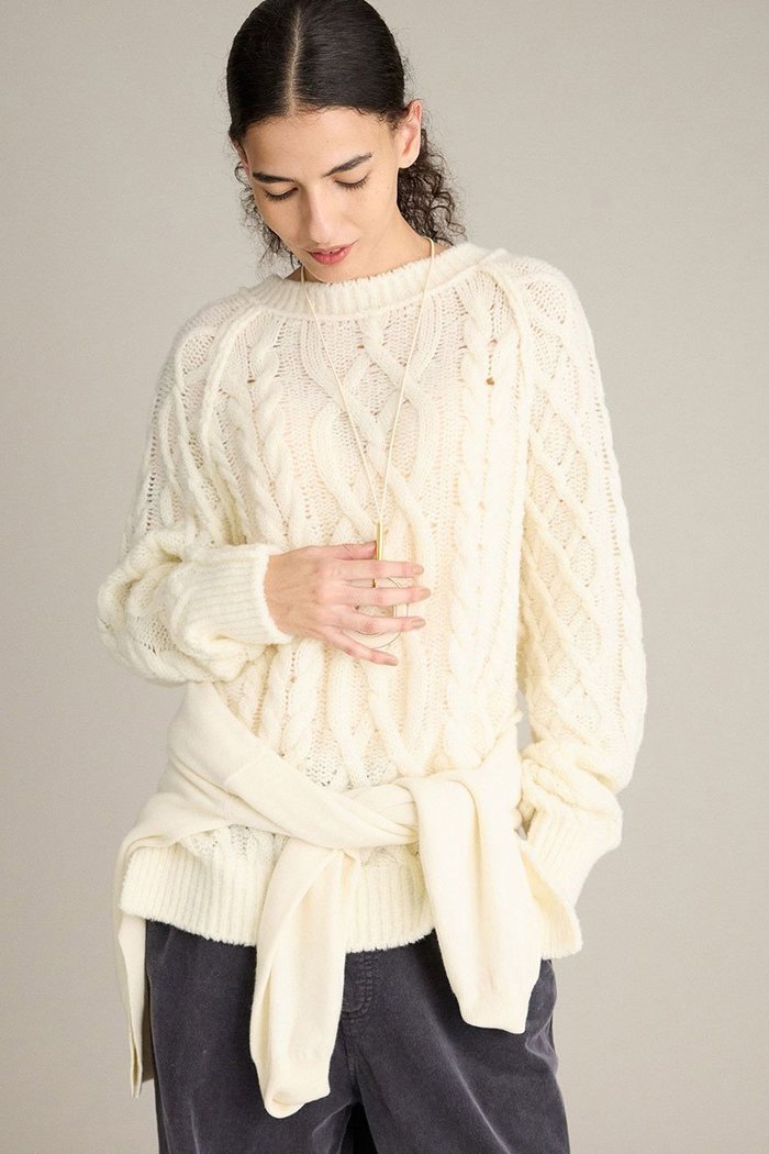 【ブリル/BRILL】のケーブルスリットプルオーバー インテリア・キッズ・メンズ・レディースファッション・服の通販 founy(ファニー) https://founy.com/ ファッション Fashion レディースファッション Fashion for Women トップス・カットソー Cut & Sew Tops ニット Knit Tops & Sweaters カジュアルプルオーバー・ニットトップス Pullovers & Knit Tops / Casual Pullovers 秋 Autumn |ID: prp329100004737526 ipo3291000000035940515