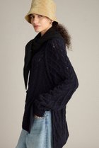 【ブリル/BRILL】のケーブルスリットプルオーバー ダークネイビー|ID: prp329100004737526 ipo3291000000035940518