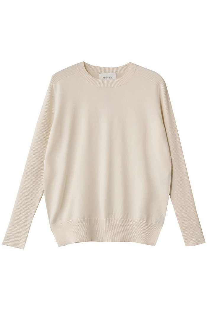 【ベイジ,/BEIGE,】のWILLOW(ウィロウ)/ストレッチクルーネックリブニット インテリア・キッズ・メンズ・レディースファッション・服の通販 founy(ファニー) https://founy.com/ ファッション Fashion レディースファッション Fashion for Women トップス・カットソー Cut & Sew Tops ニット Knit Tops & Sweaters カジュアルプルオーバー・ニットトップス Pullovers & Knit Tops / Casual Pullovers インナー Innerwear コンパクト Compact, Small Size シンプル Simple, Minimal |ID: prp329100004737529 ipo3291000000034220066