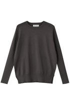 【ベイジ,/BEIGE,】のWILLOW(ウィロウ)/ストレッチクルーネックリブニット Warm Gray|ID:prp329100004737529
