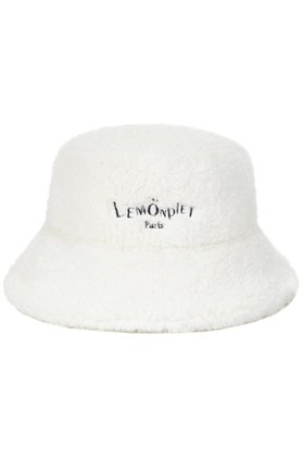 【レモンプレット/Lemonplet】 FAUX FUR BUCKET HAT WITH LEMONPLET LOGO人気、トレンドファッション・服の通販 founy(ファニー) ファッション Fashion レディースファッション Fashion for Women キャップ&ハット Hats & Caps フェイクファー Faux Fur, Imitation Fur 再入荷 Restock / Back in Stock 帽子 Hat, Headwear A/W・秋冬 Autumn/Winter |ID:prp329100004737533