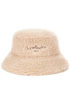 【レモンプレット/Lemonplet】のFAUX FUR BUCKET HAT WITH LEMONPLET LOGO 人気、トレンドファッション・服の通販 founy(ファニー) ファッション Fashion レディースファッション Fashion for Women キャップ&ハット Hats & Caps フェイクファー Faux Fur, Imitation Fur 再入荷 Restock / Back in Stock 帽子 Hat, Headwear A/W・秋冬 Autumn/Winter thumbnail BEIGE|ID: prp329100004737533 ipo3291000000034220113