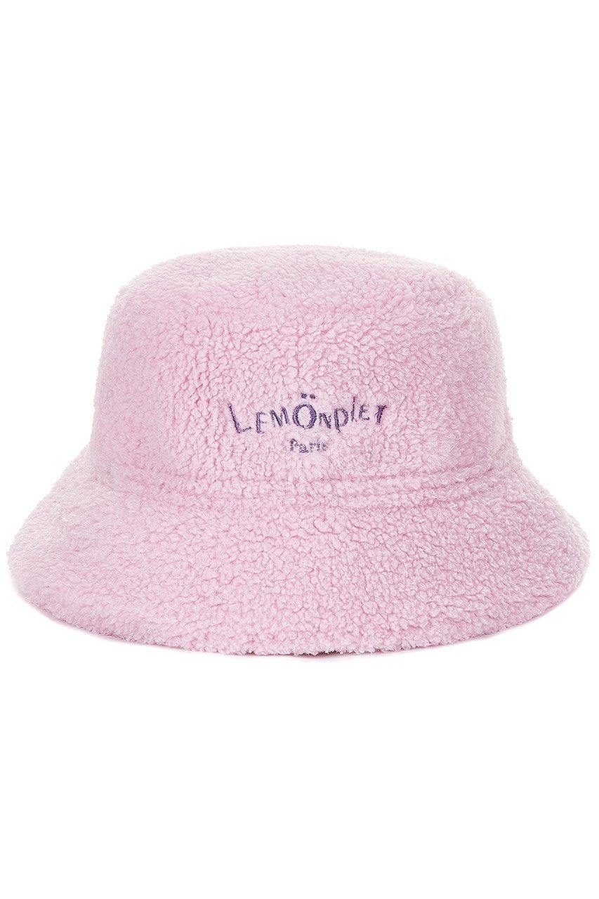 【レモンプレット/Lemonplet】のFAUX FUR BUCKET HAT WITH LEMONPLET LOGO インテリア・キッズ・メンズ・レディースファッション・服の通販 founy(ファニー) 　ファッション　Fashion　レディースファッション　Fashion for Women　キャップ&ハット　Hats & Caps　フェイクファー　Faux Fur, Imitation Fur　再入荷　Restock / Back in Stock　帽子　Hat, Headwear　A/W・秋冬　Autumn/Winter　LAVENDER|ID: prp329100004737533 ipo3291000000034220114