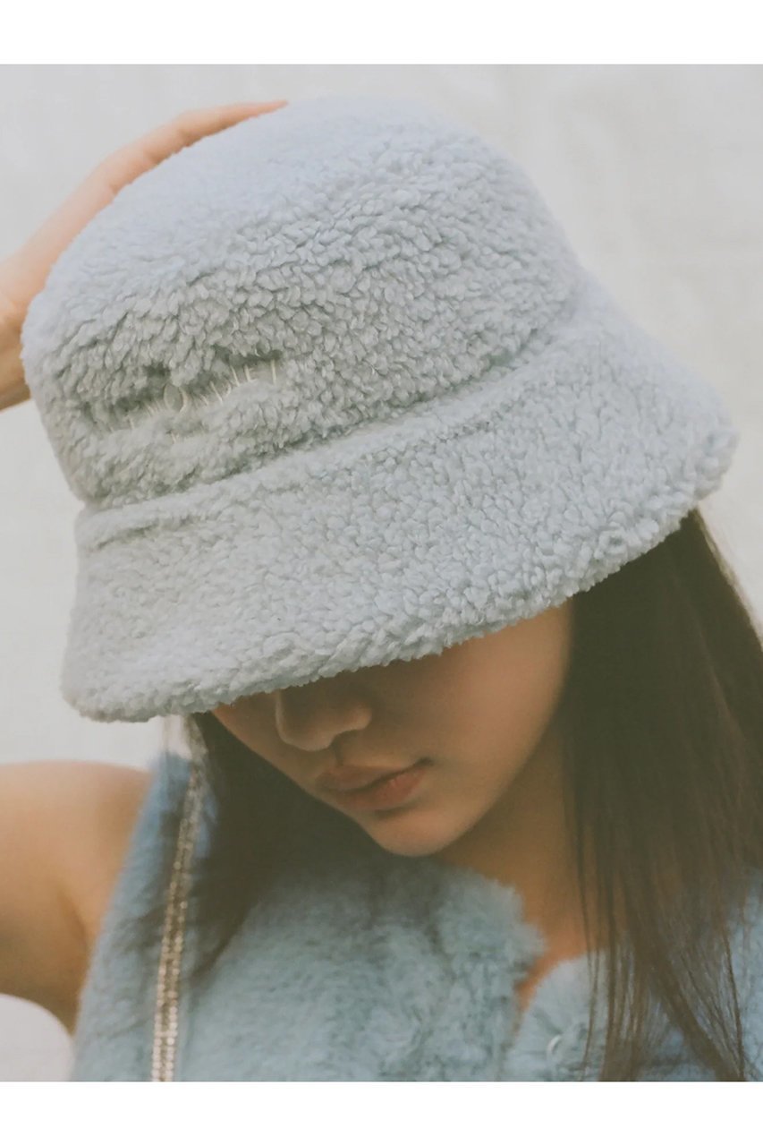 【レモンプレット/Lemonplet】のFAUX FUR BUCKET HAT WITH LEMONPLET LOGO 人気、トレンドファッション・服の通販 founy(ファニー) 　ファッション　Fashion　レディースファッション　Fashion for Women　キャップ&ハット　Hats & Caps　フェイクファー　Faux Fur, Imitation Fur　再入荷　Restock / Back in Stock　帽子　Hat, Headwear　A/W・秋冬　Autumn/Winter　other-6|ID: prp329100004737533 ipo3291000000034220121
