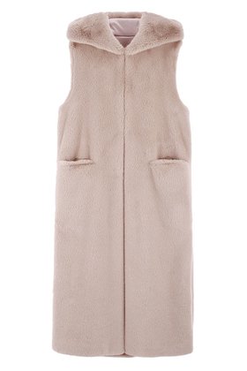 【レモンプレット/Lemonplet】 FAUX FUR LAON HOODED MAXI VEST人気、トレンドファッション・服の通販 founy(ファニー) ファッション Fashion レディースファッション Fashion for Women アウター Coat / Outerwear Collection レディースジャケット・軽アウター Jackets ジャケット Jacket, Outerwear スリット Slit, Slit Detail ドローストリング Drawstring, Pull Cord ベスト Vest, Waistcoat マキシ Maxi, Full Length 再入荷 Restock / Back in Stock 定番 Standard, Basic Item |ID:prp329100004737535