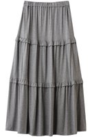 【ビリティス ディセッタン/Bilitis dix-sept ans】のフリルティアードスカート 人気、トレンドファッション・服の通販 founy(ファニー) ファッション Fashion レディースファッション Fashion for Women スカート Skirts ティアードスカート Tiered Skirts ロングスカート Long Skirts / Maxi & Midi Skirts 2025年 2025 2025-2026秋冬・A/W Autumn/Winter 2025–26 AW25–26 スウェット / スエット Sweatshirt, Sweatwear ティアード Tiered, Tiered Style フリル Frill, Ruffle マキシ Maxi, Full Length ロング Long, Long-Length エレガント 上品 Elegant A/W・秋冬 Autumn/Winter |ID:prp329100004738862