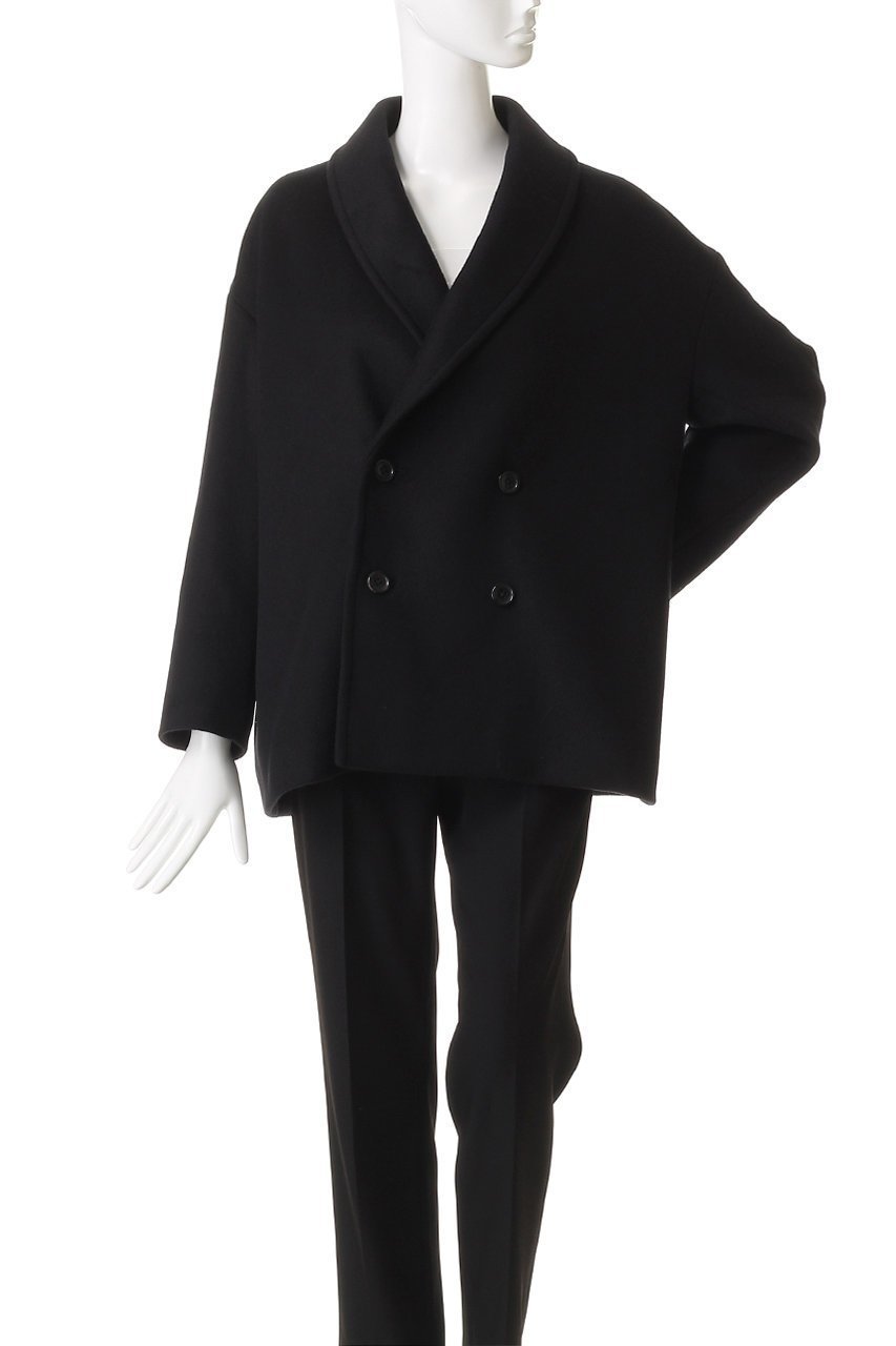 【グラフペーパー/Graphpaper】のLight Melton Shawl Collar Coat/コート 人気、トレンドファッション・服の通販 founy(ファニー) 　ファッション　Fashion　レディースファッション　Fashion for Women　アウター　Coat / Outerwear Collection　コート・ロングコート・ピーコート　Long Coats, Peacoats & More　ショート　Short, Short Length　ショール　Shawl, Wrap　バランス　Balance, Style Balance　メルトン　Melton, Heavy Wool　モダン　Modern, Contemporary　リラックス　Relax, Relaxed Fit　other-2|ID: prp329100004738864 ipo3291000000036136558