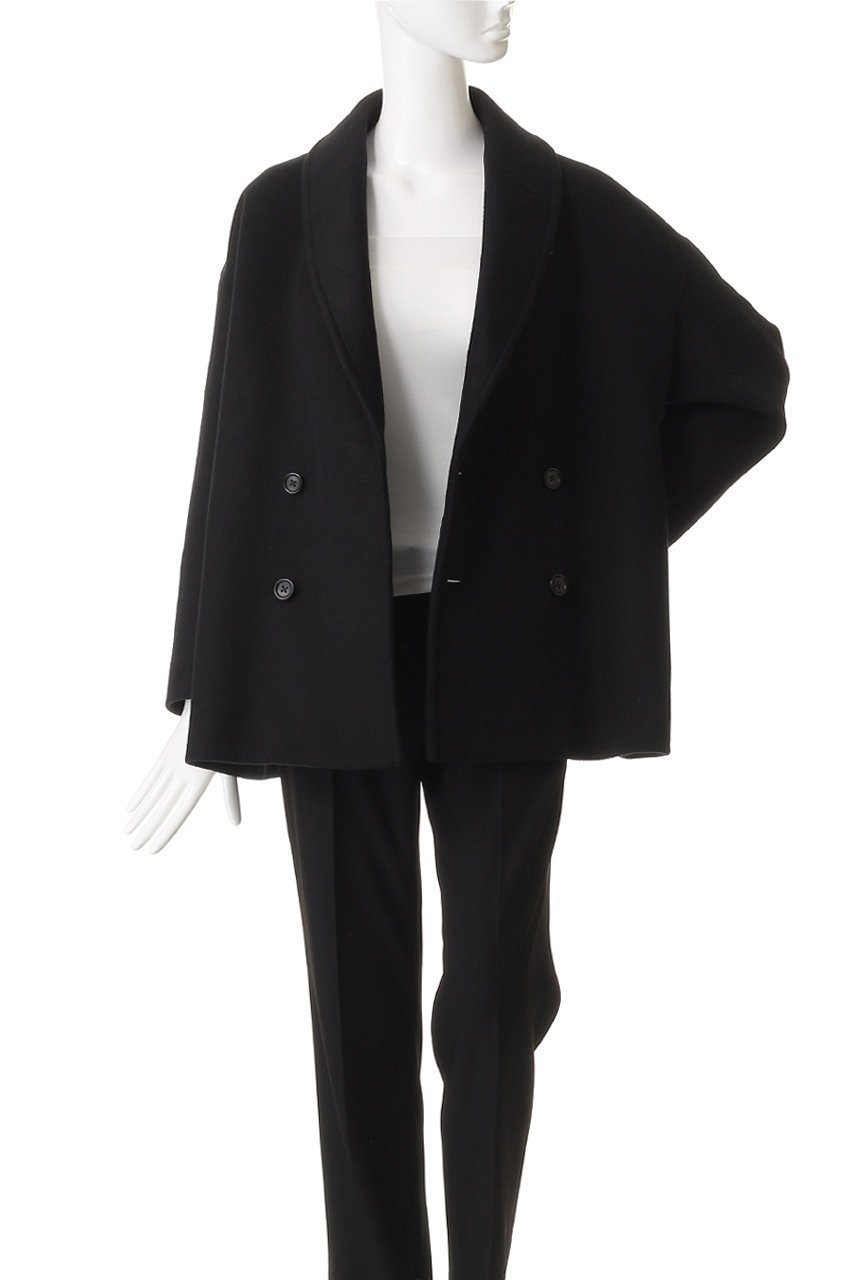 【グラフペーパー/Graphpaper】のLight Melton Shawl Collar Coat/コート 人気、トレンドファッション・服の通販 founy(ファニー) 　ファッション　Fashion　レディースファッション　Fashion for Women　アウター　Coat / Outerwear Collection　コート・ロングコート・ピーコート　Long Coats, Peacoats & More　ショート　Short, Short Length　ショール　Shawl, Wrap　バランス　Balance, Style Balance　メルトン　Melton, Heavy Wool　モダン　Modern, Contemporary　リラックス　Relax, Relaxed Fit　other-7|ID: prp329100004738864 ipo3291000000036136563