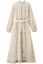 【ロキト/LOKITHO】のレイヤード レース ドレス 人気、トレンドファッション・服の通販 founy(ファニー) ファッション Fashion レディースファッション Fashion for Women ワンピース Dresses フォーマル・パーティードレス・結婚式用ドレス Elegant & Casual Dresses チュニック Tunic Tops & Dresses チュニック Tunic, Long Top ドレス Dress, One-Piece ミックス Mix, Mixed Style モダン Modern, Contemporary レース Lace, Lace Fabric ロング Long, Long-Length エレガント 上品 Elegant 新作・新入荷 New Arrivals / New In thumbnail エクリュ|ID: prp329100004738866 ipo3291000000034228941