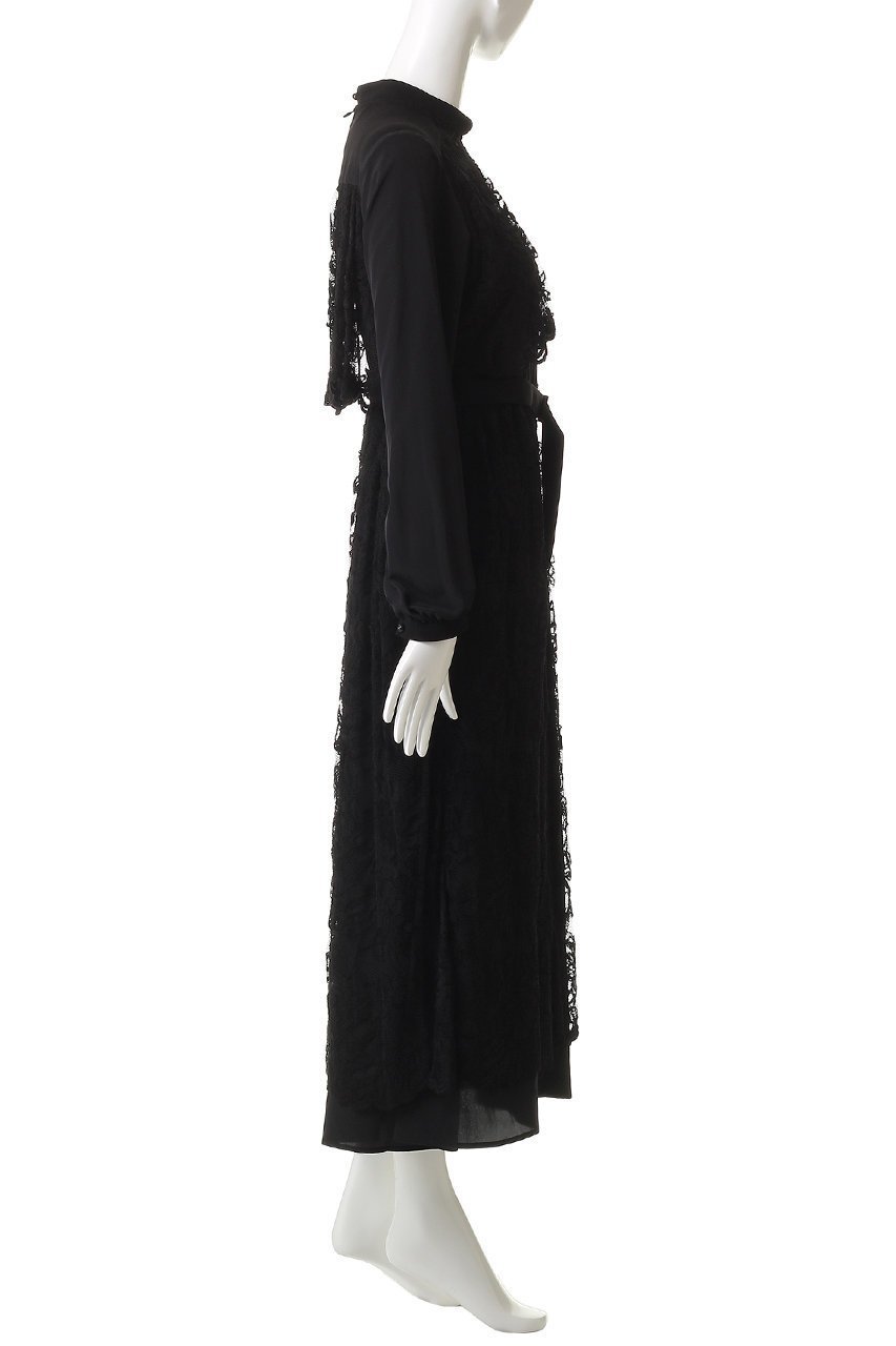 【ロキト/LOKITHO】のレイヤード レース ドレス 人気、トレンドファッション・服の通販 founy(ファニー) 　ファッション　Fashion　レディースファッション　Fashion for Women　ワンピース　Dresses　フォーマル・パーティードレス・結婚式用ドレス　Elegant & Casual Dresses　チュニック　Tunic Tops & Dresses　チュニック　Tunic, Long Top　ドレス　Dress, One-Piece　ミックス　Mix, Mixed Style　モダン　Modern, Contemporary　レース　Lace, Lace Fabric　ロング　Long, Long-Length　エレガント 上品　Elegant　新作・新入荷　New Arrivals / New In　other-3|ID: prp329100004738866 ipo3291000000034228944
