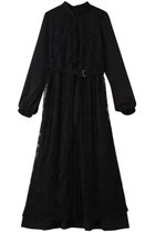 【ロキト/LOKITHO】のレイヤード レース ドレス ブラック|ID:prp329100004738866