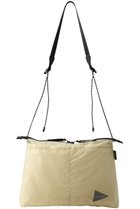 【アンドワンダー/and wander】の【UNISEX】sil サコッシュ オフホワイト|ID:prp329100004738869