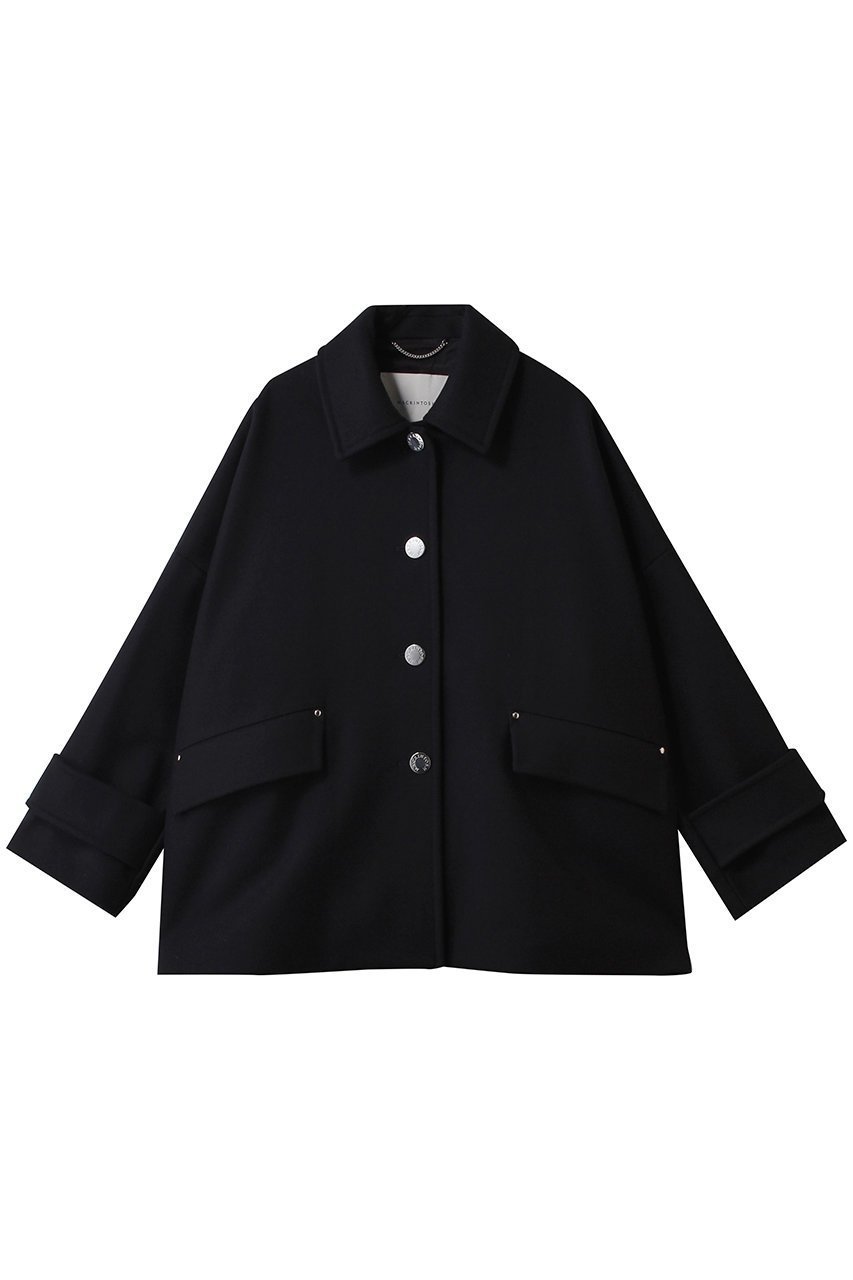【マッキントッシュ/MACKINTOSH】のHUMBIE メタルボタン ショートコート インテリア・キッズ・メンズ・レディースファッション・服の通販 founy(ファニー) 　ファッション　Fashion　レディースファッション　Fashion for Women　アウター　Coat / Outerwear Collection　コート・ロングコート・ピーコート　Long Coats, Peacoats & More　クラシカル　Classical, Vintage-Inspired　クラシック　Classic, Timeless Style　ショート　Short, Short Length　バランス　Balance, Style Balance　フォルム　Silhouette, Form　フロント　Front, Front Design　メタル　Metal, Metal Parts　モダン　Modern, Contemporary　ワイド　Wide, Wide Fit　新作・新入荷　New Arrivals / New In　ネイビー|ID: prp329100004738872 ipo3291000000034228990