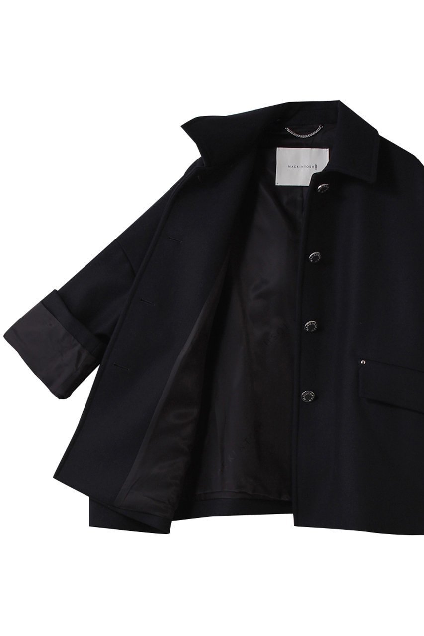 【マッキントッシュ/MACKINTOSH】のHUMBIE メタルボタン ショートコート 人気、トレンドファッション・服の通販 founy(ファニー) 　ファッション　Fashion　レディースファッション　Fashion for Women　アウター　Coat / Outerwear Collection　コート・ロングコート・ピーコート　Long Coats, Peacoats & More　クラシカル　Classical, Vintage-Inspired　クラシック　Classic, Timeless Style　ショート　Short, Short Length　バランス　Balance, Style Balance　フォルム　Silhouette, Form　フロント　Front, Front Design　メタル　Metal, Metal Parts　モダン　Modern, Contemporary　ワイド　Wide, Wide Fit　新作・新入荷　New Arrivals / New In　other-6|ID: prp329100004738872 ipo3291000000034228995