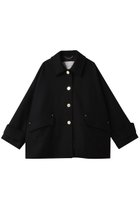 【マッキントッシュ/MACKINTOSH】のHUMBIE メタルボタン ショートコート 人気、トレンドファッション・服の通販 founy(ファニー) ファッション Fashion レディースファッション Fashion for Women アウター Coat / Outerwear Collection コート・ロングコート・ピーコート Long Coats, Peacoats & More クラシカル Classical, Vintage-Inspired クラシック Classic, Timeless Style ショート Short, Short Length バランス Balance, Style Balance フォルム Silhouette, Form フロント Front, Front Design メタル Metal, Metal Parts モダン Modern, Contemporary ワイド Wide, Wide Fit thumbnail ブラック|ID: prp329100004738872 ipo3291000000036041496