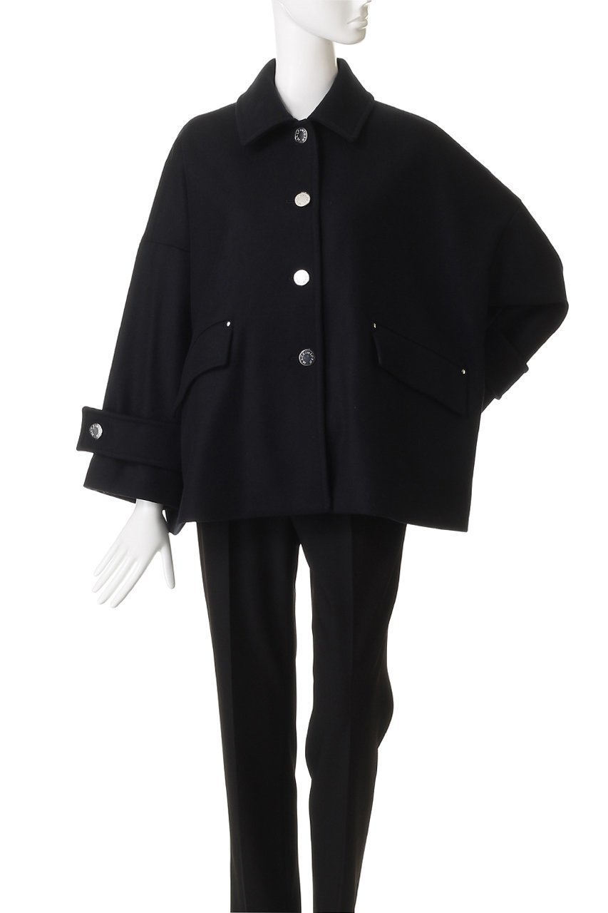 【マッキントッシュ/MACKINTOSH】のHUMBIE メタルボタン ショートコート 人気、トレンドファッション・服の通販 founy(ファニー) 　ファッション　Fashion　レディースファッション　Fashion for Women　アウター　Coat / Outerwear Collection　コート・ロングコート・ピーコート　Long Coats, Peacoats & More　クラシカル　Classical, Vintage-Inspired　クラシック　Classic, Timeless Style　ショート　Short, Short Length　バランス　Balance, Style Balance　フォルム　Silhouette, Form　フロント　Front, Front Design　メタル　Metal, Metal Parts　モダン　Modern, Contemporary　ワイド　Wide, Wide Fit　other-2|ID: prp329100004738872 ipo3291000000036041500