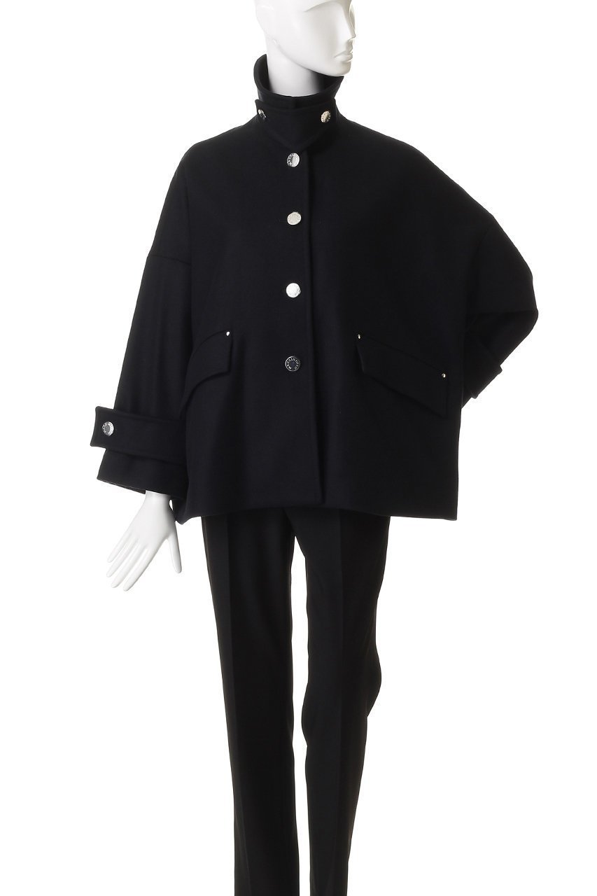 【マッキントッシュ/MACKINTOSH】のHUMBIE メタルボタン ショートコート 人気、トレンドファッション・服の通販 founy(ファニー) 　ファッション　Fashion　レディースファッション　Fashion for Women　アウター　Coat / Outerwear Collection　コート・ロングコート・ピーコート　Long Coats, Peacoats & More　クラシカル　Classical, Vintage-Inspired　クラシック　Classic, Timeless Style　ショート　Short, Short Length　バランス　Balance, Style Balance　フォルム　Silhouette, Form　フロント　Front, Front Design　メタル　Metal, Metal Parts　モダン　Modern, Contemporary　ワイド　Wide, Wide Fit　other-7|ID: prp329100004738872 ipo3291000000036041512